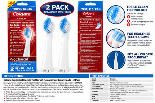 Colgate proclinical triple - colgate,